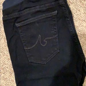 AG Maternity Jeans; Dark Wash